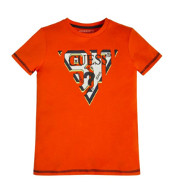 Oranje shirt GUESS