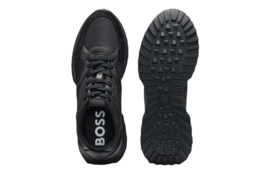 Zwart logo runner BOSS