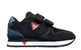 zwart klitband sneaker GUESS