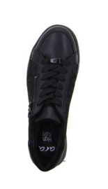 Zwart rits sneaker