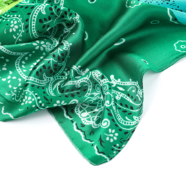 Sjaal " joyeux en vert"