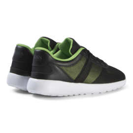 Zwart groen runner BOSS