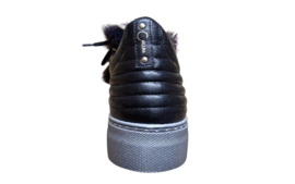 Antraciet multi bont sneaker