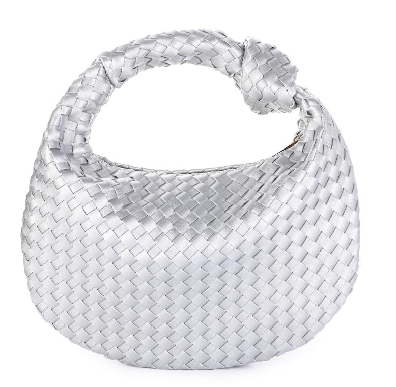Tas "argent tressé"