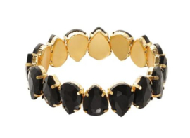 Armband "cuivre et noire"