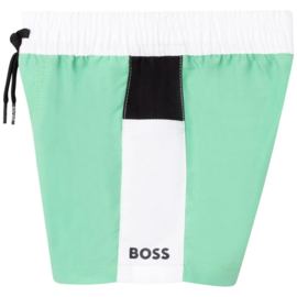 Short groen wit BOSS