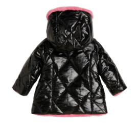 Zwart fuchsia jas GUESS