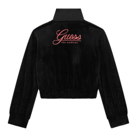 Zwart vest rib GUESS