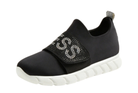 Zwart sneaker sparkling GUESS