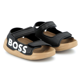 Zwart sandaal BOSS