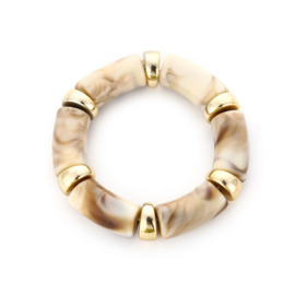 Armband " de l'or et des os"