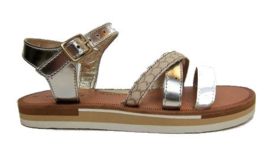 brons pyton sandaal