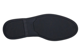 Blauw suède mocassin BOSS
