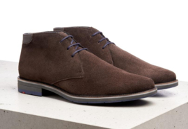 Bruin suède  veter boot Lloyd
