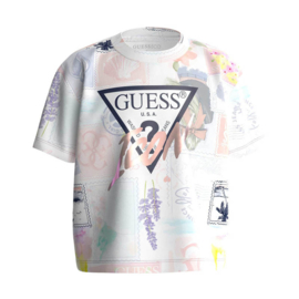 Pastel print t-shirt GUESS