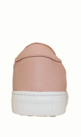 Nude sneaker met parels