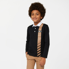 Zwart polo BOSS