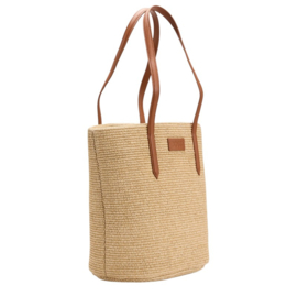 Raffia tote bag BOSS