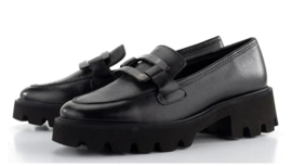 Zwart  loafer met bit