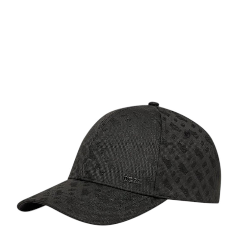 Zwart logo cap BOSS