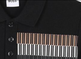 Zwart polo BOSS