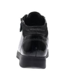 Zwart lak  high top sneaker