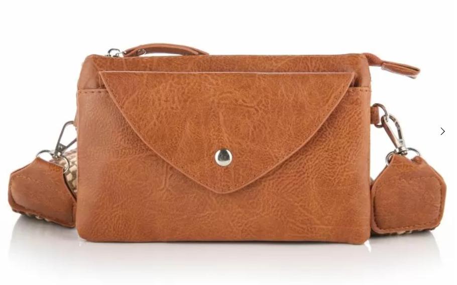Beige tas "pratique avec poches "