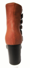 Cognac gespen boot