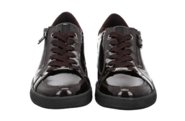 Bordo lak sneaker