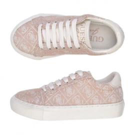 Roze logo sneaker