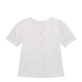 Wit ajour blouse GUESS