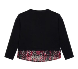 Zwarte top print  GUESS