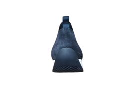 Blauw stretch instap sneaker