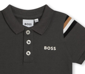 Antraciet polo BOSS