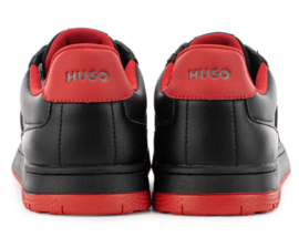 Zwart  rood sneaker HUGO