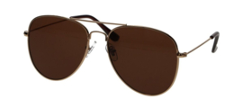 Zonnebril  "brun pilot"