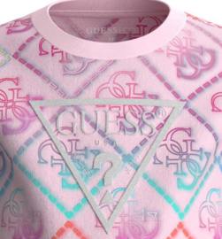 Roze logo sweater  GUESS