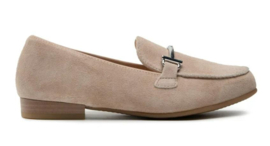 Zand suède loafer