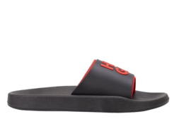 Zwart rood slipper HUGO