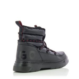 Zwart puffer boot HUGO