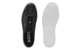 Zwart plain sneaker BOSS