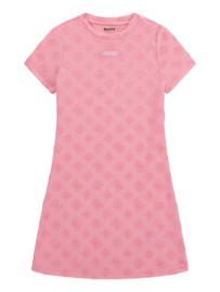 Roze logo jurkje GUESS