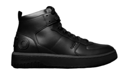 Zwart hightop sneaker HUGO