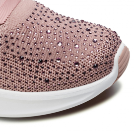 Poeder strass sneaker