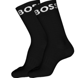 Zwarte sok in 2 pack BOSS