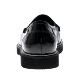 Zwart lak loafer