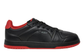 Zwart  rood sneaker HUGO
