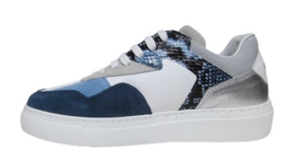 Blauw wit sneaker