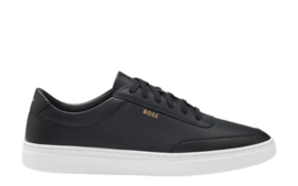 Zwart plain sneaker BOSS