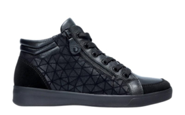 Zwart high top sneaker